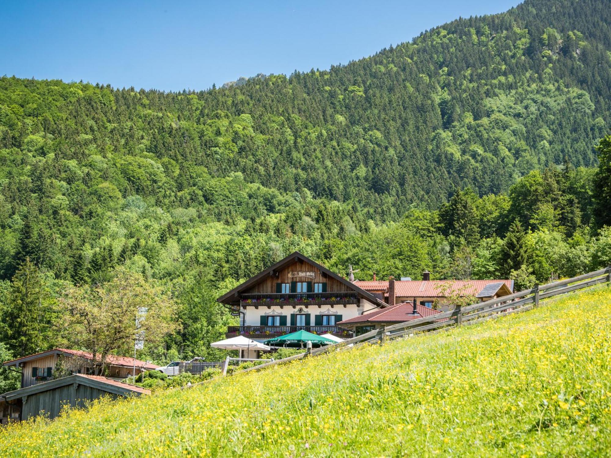 Berggasthof Hotel Duftbraeu I Ruhige Alleinlage I Mitten Im Gruenen Samerberg Buitenkant foto